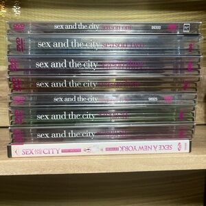 DVD Collection Set with Iconic TV Series. Sex and the city